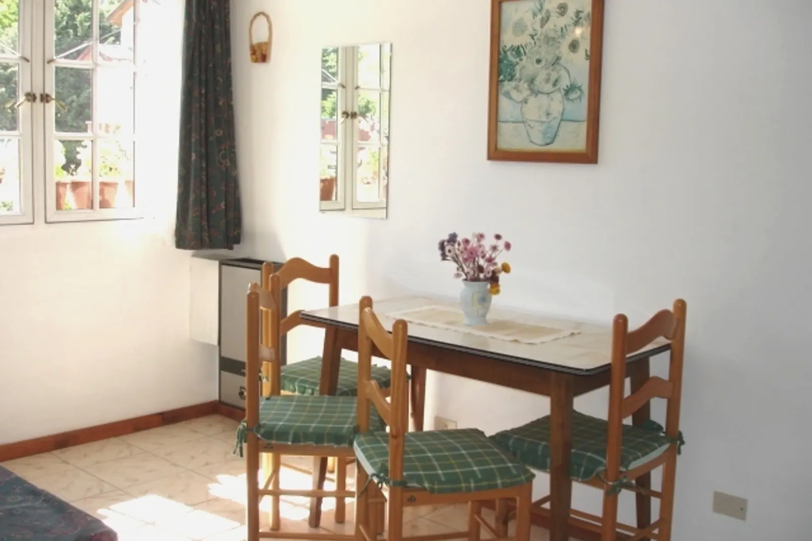 Comedor de apart de 1 dormitorio